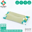 【日本池彥IKEHIKO】日本製藺草清涼除臭枕頭30×50CM-和風綠色款(藺草 枕頭 除臭)