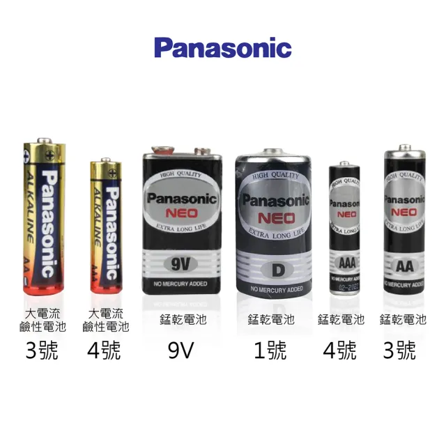 【Panasonic】1號碳鋅x2入(碳鋅電池 /電池/充電/國際牌)