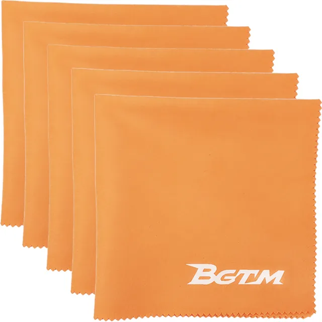 【BGTM】樂器職人專用擦琴布10入組-限量橘色款↘殺到底~30X30cm(樂器職人專用擦琴布限量)