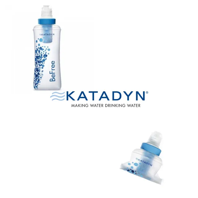 【KATADYN】BeFree 個人隨身濾水器 0.6L 榮獲 2017 Backpacker 編輯推薦獎(KAT-8019946)