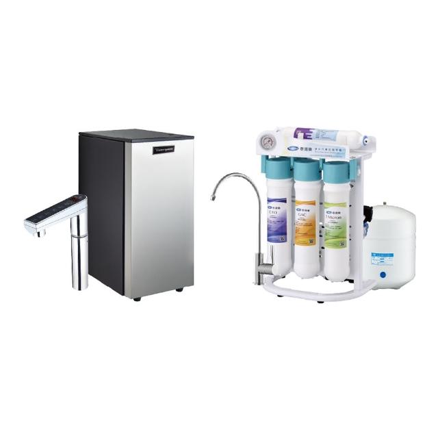 【Toppuror泰浦樂】廚下型觸控二溫飲水機+RO快拆式五道除鉛生飲機_K800+JA46836(含基本安裝)