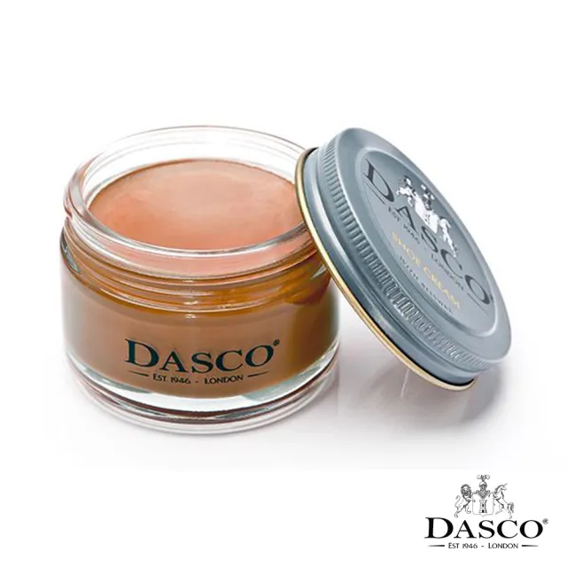 【DASCO 伯爵】2222蜜蠟鞋膏 50ml(鞋乳 軟蠟 補色 滋養 保養 保護 修復 皮鞋保養 皮革保養)