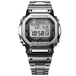 【CASIO 卡西歐】G-SHOCK 太陽能藍牙電波錶-銀  禮物(GMW-B5000D-1)