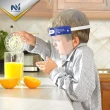 【Nutri Medic】全透明隔離護目鏡*5入+兒童全透明防護隔離面罩*5入-家庭組(戴眼鏡適用 防疫防飛沫高透視)