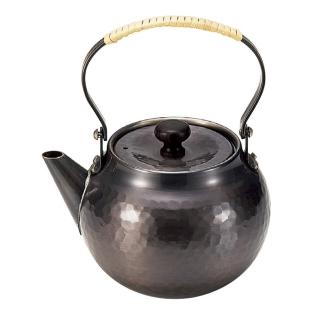 【TACHIKICHI 橘吉】日本新光堂鎚目銅器吊式黑銅370ml(臺灣獨家總代理 品質有保障)
