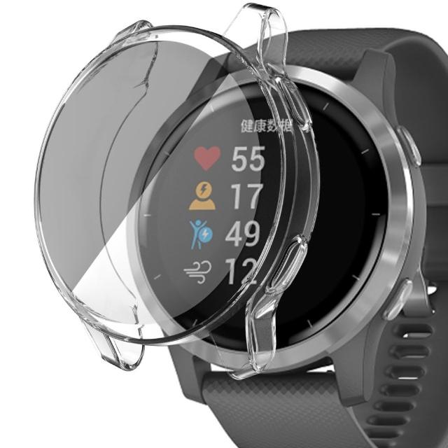 Garmin Venu 4/3/2s/SQ2 纖薄清透手錶保護套(錶面螢幕全包款)
