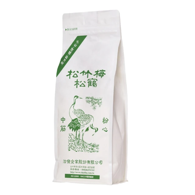 聯華製粉 水手牌無添加高筋3入組(1kg*3包+OXO按壓保