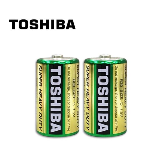 【TOSHIBA 東芝】環保1號電池 2入