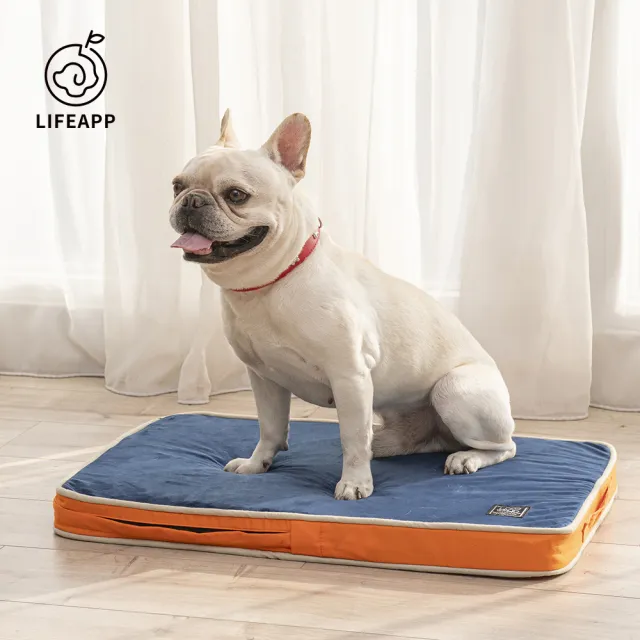 【LIFEAPP 徠芙寶】經典絨布睡墊/S(寵物緩壓睡墊、中小型犬適用)