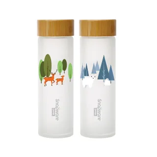 【康寧 Snapware】買1送1 耐熱玻璃隨行杯630ml(兩款任選)