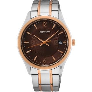 【SEIKO 精工】CS 城市簡約手錶-39.4mm 母親節 禮物 送禮(SUR470P1/6N52-00D0B)
