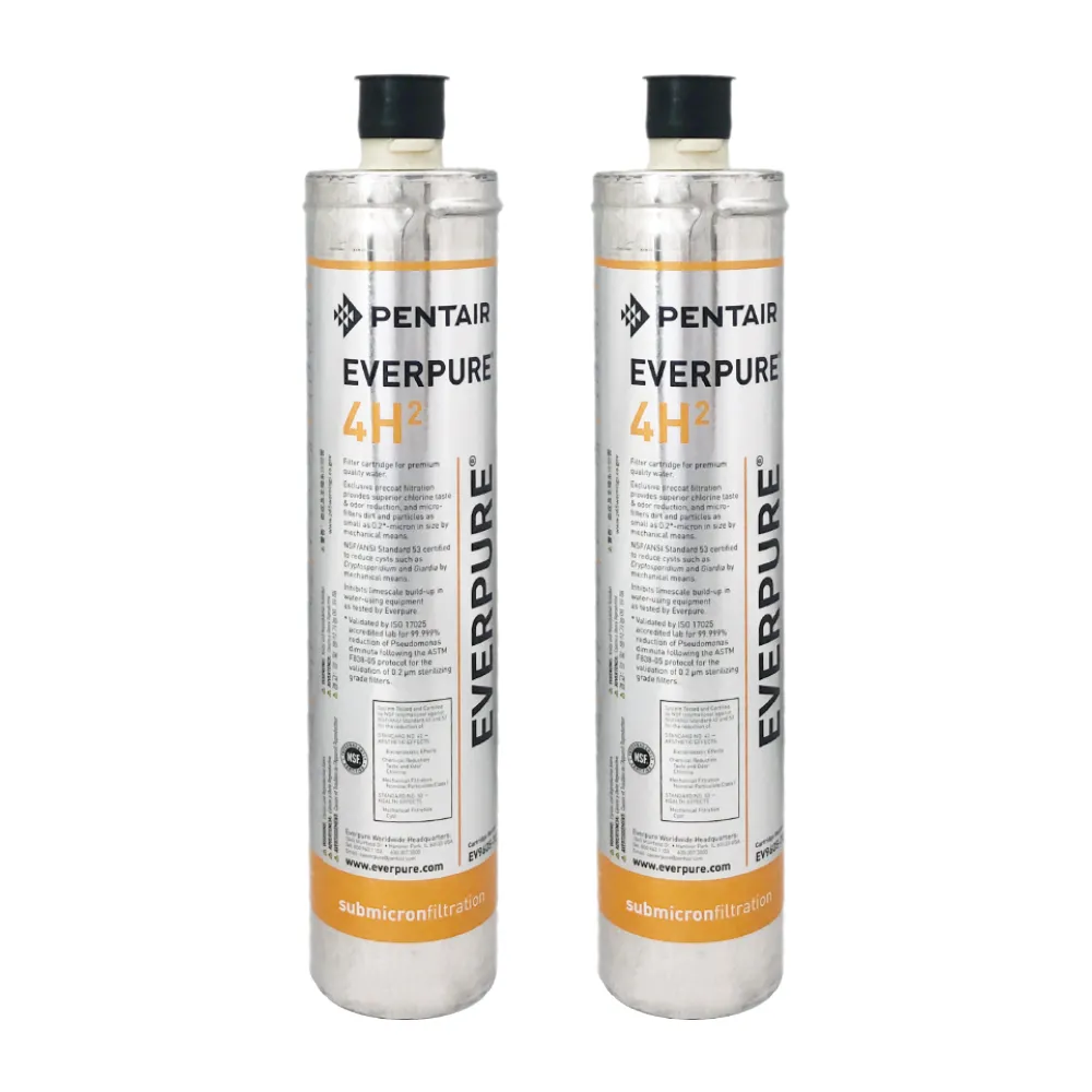 【Pentair】EVERPURE 美國原裝進口濾心 4H2(2入裝 平輸品)