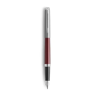 【WATERMAN】新 雋雅21 紅桿鋼蓋 F尖 鋼筆 法國製(HEMISPHERE)