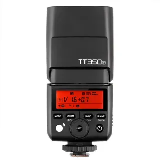 【Godox 神牛】TT350 TTL 小型機頂閃光燈(公司貨 THINKLITE 迅麗 GN36 無線遙控)