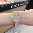 【COACH】COACH蔻馳女錶型號CH00033(玫瑰金色錶面玫瑰金錶殼玫瑰金色精鋼錶帶款)
