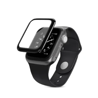 【WiWU】Apple Watch Series 6/5/4/SE 44mm 全景系列手錶滿版類玻璃鋼化膜(2入)
