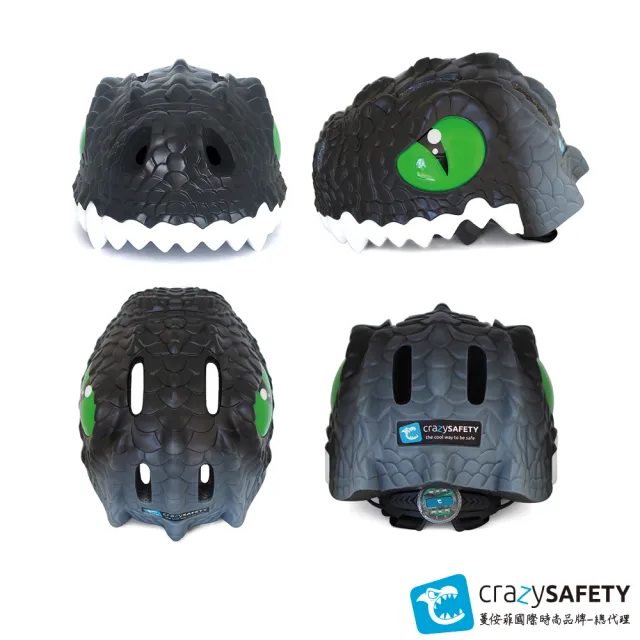 【crazysafety 瘋狂安全帽】丹麥品牌/3D安全帽S碼/學步帽/兒童護具(平衡車/滑步車/自行車/直排輪/滑板車)