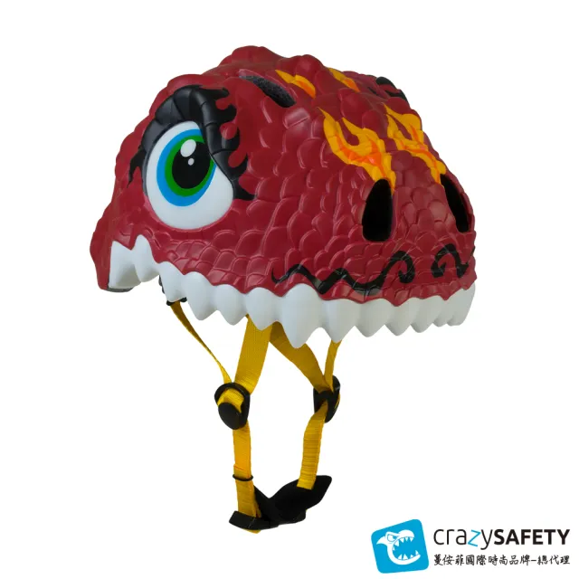 【crazysafety 瘋狂安全帽】丹麥品牌/3D安全帽S碼/學步帽/兒童護具(平衡車/滑步車/自行車/直排輪/滑板車)