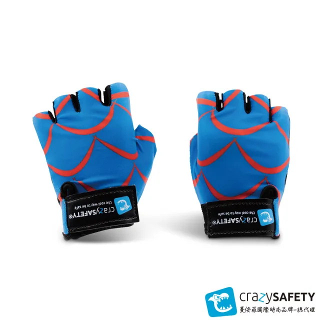 【crazysafety 瘋狂安全帽】丹麥品牌/止滑手套/滑步車護具(平衡車/滑步車/自行車/腳踏車/直排輪/滑板車)