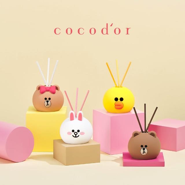 【cocodor】BROWN & FRIENDS造型系列擴香瓶50ml(原廠直營)