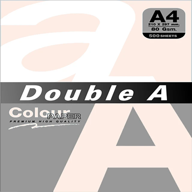 Double A DoubleA-80gsm-A4色紙-蜜桃橘500張-DACP13006(A4色紙)