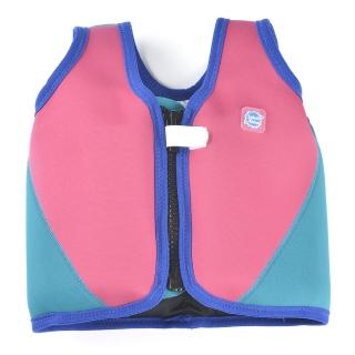 【Splash About 潑寶】兒童 背心 夾克 浮力 - 桃紅 / 土耳其藍- 6-14歲(浮力背心)
