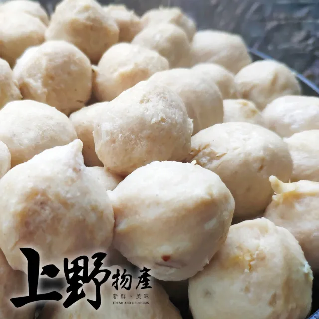 【上野物產】台灣頂級脆爽可口鱈魚丸5包 (年菜)