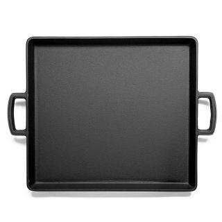 【福介商店】南部鐵器 IWACHU 巖鑄 長型烤盤 大 38cm(燒烤 煎烤 牛排 烤肉)