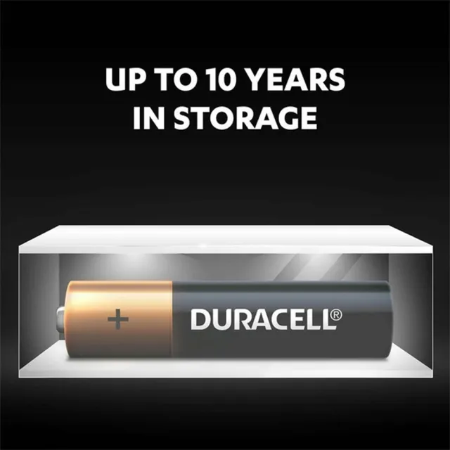 【DURACELL】金頂鹼性電池 4號AAA 4入裝(電力更強 耐力更久)