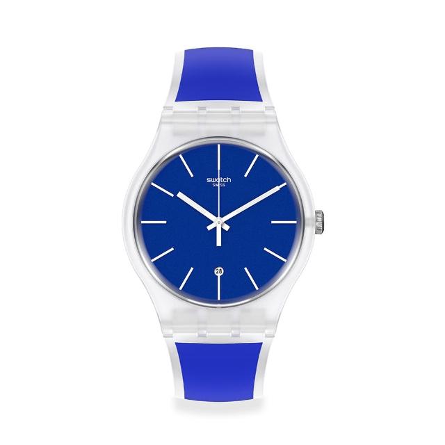 【SWATCH】New Gent 原創系列BLUE TRIP海洋之旅 手錶 瑞士錶 錶(41mm)
