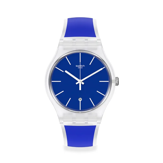 【SWATCH】New Gent 原創系列BLUE TRIP海洋之旅 手錶 瑞士錶 錶(41mm)