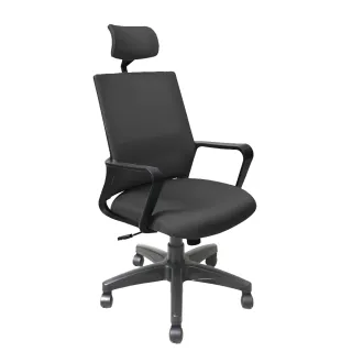 【KF 金柏莉家具】高背扶手透氣人體工學椅電腦椅辦公椅(簡易組裝 電腦椅 椅子)