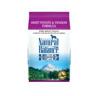 【Natural Balance】LID低敏無穀地瓜鹿肉成犬配方-4.5磅(WDJ首選推薦 單一肉源 狗飼料)