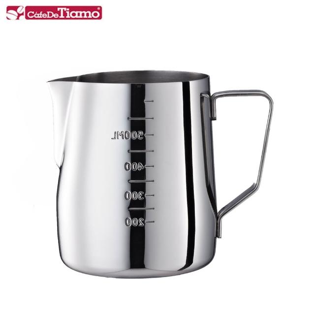 【Tiamo】1312不鏽鋼拉花杯-拋光款 600cc(HC7075)