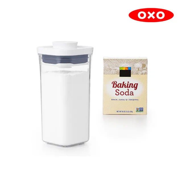 【美國OXO】POP按壓保鮮盒-小正方0.5L