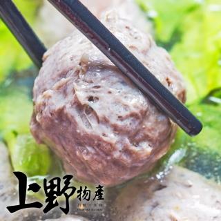 【上野物產】10包共100顆 古早味貢丸(300g±10%/約10顆/包 火鍋/湯/)