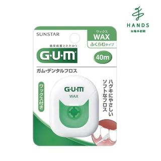 【臺隆手創館】GUM 牙周護理牙線-含蠟膨脹型40m