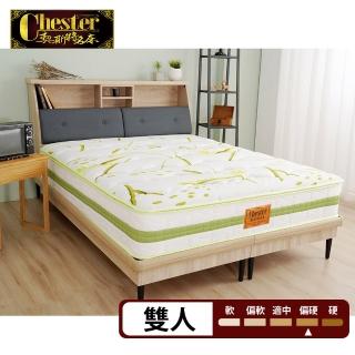 【Chester 契斯特】床墊 2.0直式獨立筒 厚墊 蘆薈冰感紗5cm複合乳膠三線-5尺(雙人)