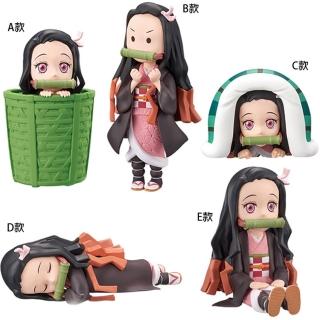 【TDL】日本進口鬼滅之刃禰豆子公仔模型玩具迷你版 6417456(平輸品)