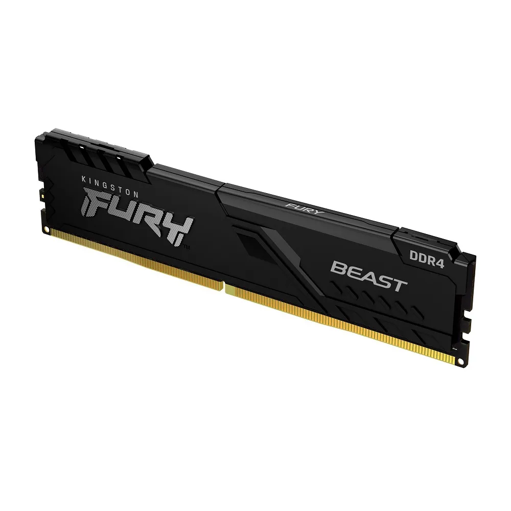 【Kingston 金士頓】FURY Beast DDR4 3200 32GB PC 記憶體 黑 KF432C16BB/32 *超頻