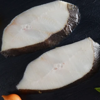 【海鮮主義】鮮凍大比目魚薄切8包組(300g±10%/包 約2片/包)