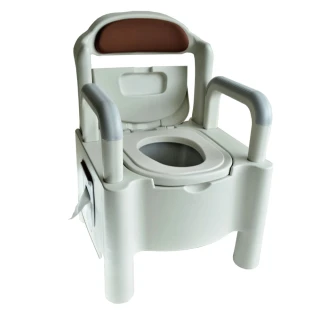 【感恩使者】便盆洗澡椅/豪華型 一台多用途、舒適大座位、穩固防側翻 ZHCN2113(可移動馬桶椅)