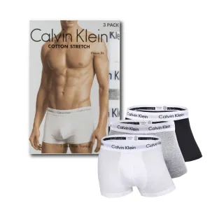 【Calvin Klein 凱文克萊】3件組 美國盒裝進口禮盒男內褲U2662G(ck內褲 男生內褲 內褲 中華隊 - 平輸品)