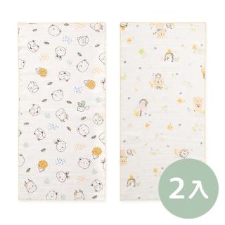 【奇哥官方旗艦】Chic a Bon 天絲紗布澡巾 30x60cm 2入(沐浴巾 拍嗝巾 紗布巾 口水巾)