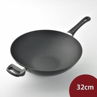 【SCANPAN】CLASSIC 不沾中式炒鍋 32cm 不沾鍋 中華炒鍋(平輸品)