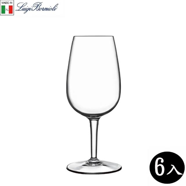 【Luigi Bormioli】義大利製ISO杯 無鉛水晶玻璃品飲聞香杯 215ml 6入組(品酒杯)