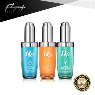【FLY UP 幻色蝶影】HD 高效抗痘修復組(B5修復精華30ml+2%水楊酸精華30ml+VIT C淡斑精華30ml)