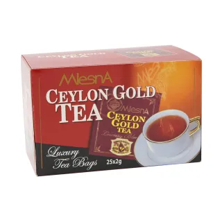 【MlesnA  曼斯納】CEYLON GOLD 紅茶(2盒裝   25入/盒)