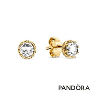 【Pandora官方直營】Pandora Signature寶石耳環-絕版品