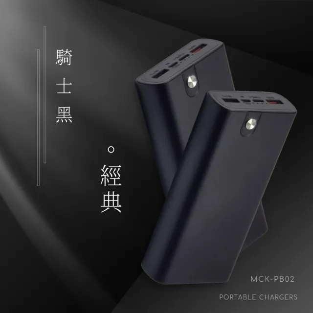 【MIT電霸】PD+USB 18W 鋁合金 20000快充行動電源(台灣製造)